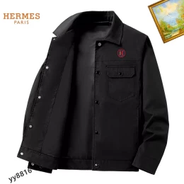 hermes veste manches longues pour homme s_1276632